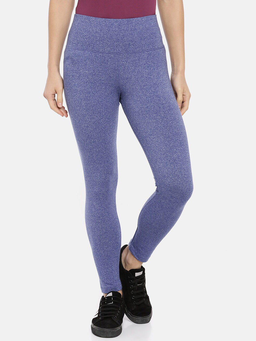 

Macrowoman W-Series Women Dry Fit Ankle Length Training Tights, Blue