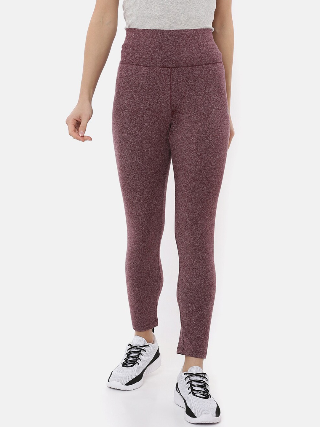 

Macrowoman W-Series Women Rapid Dry Ankle Length Training Tights, Brown