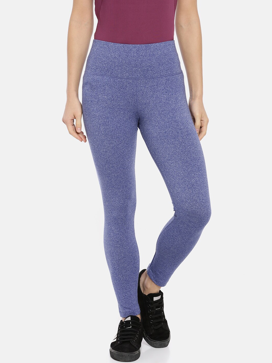 

Macrowoman W-Series Women Rapid Dry Ankle Length Training Tights, Blue
