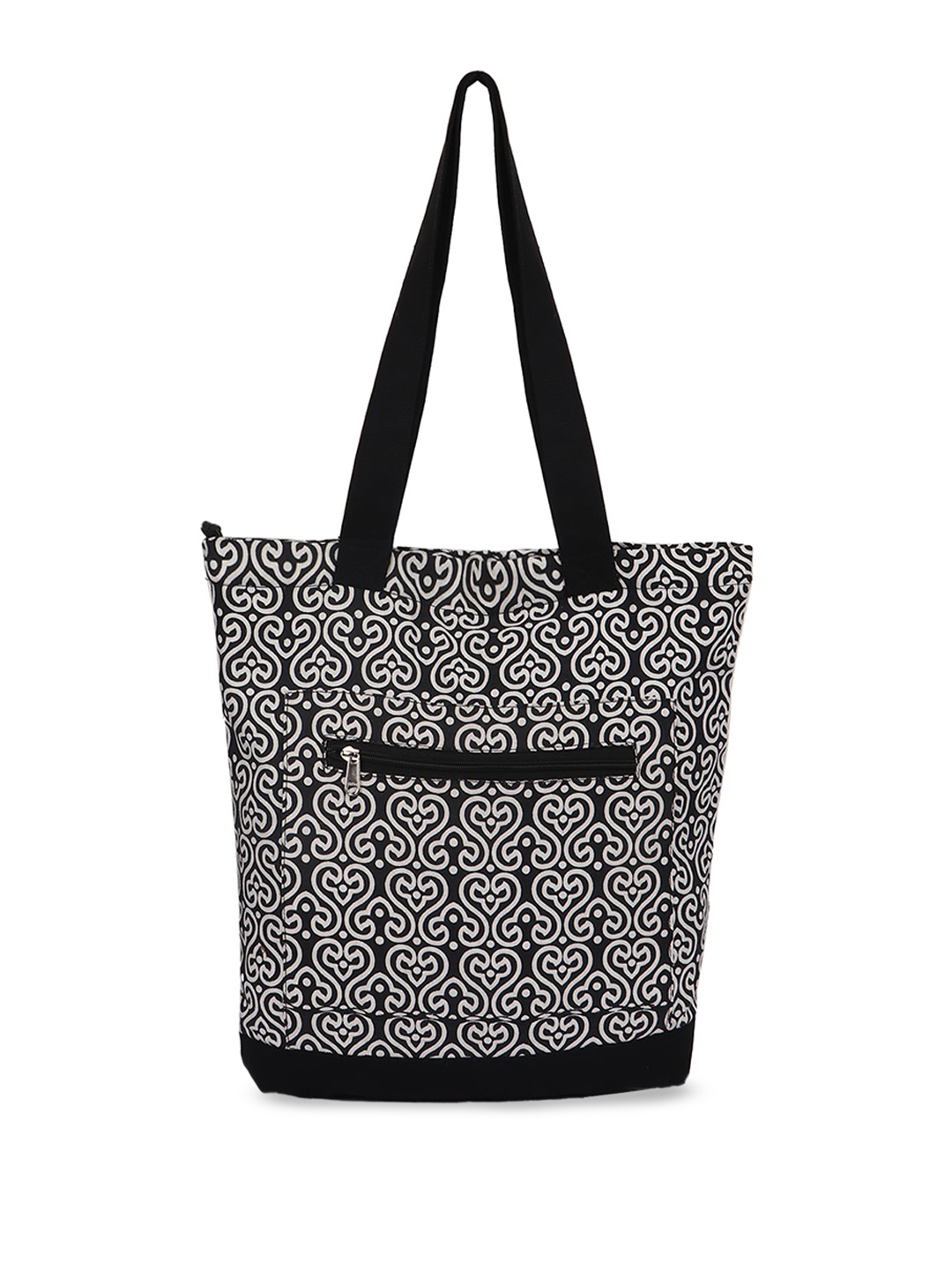 

Vivinkaa Ethnic Motif Printed Shoulder Bag, Black