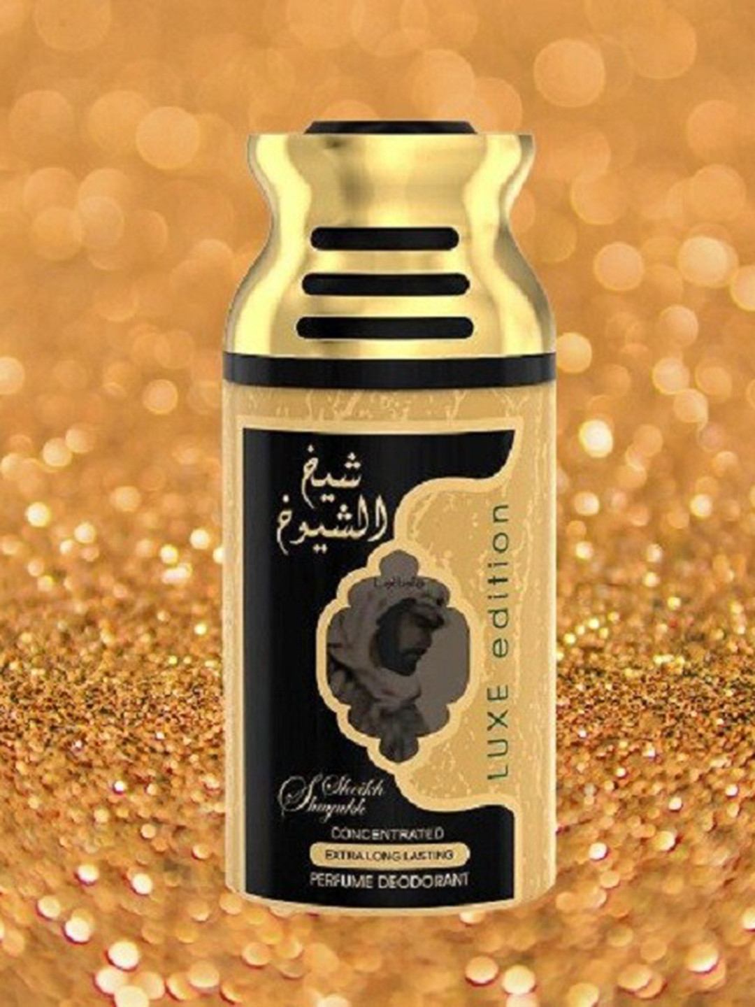 

Lattafa SHEIKH AL SHUYUKH LUXE Deodorant- 250 ml, Transparent