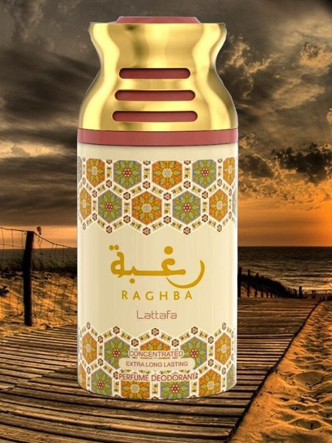 

Lattafa Raghba Deodorant 250ml, Transparent