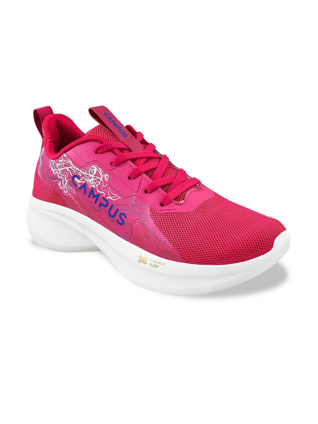 

Campus Women KAIUS Mesh Memory Tech Foam Running Shoes, Pink