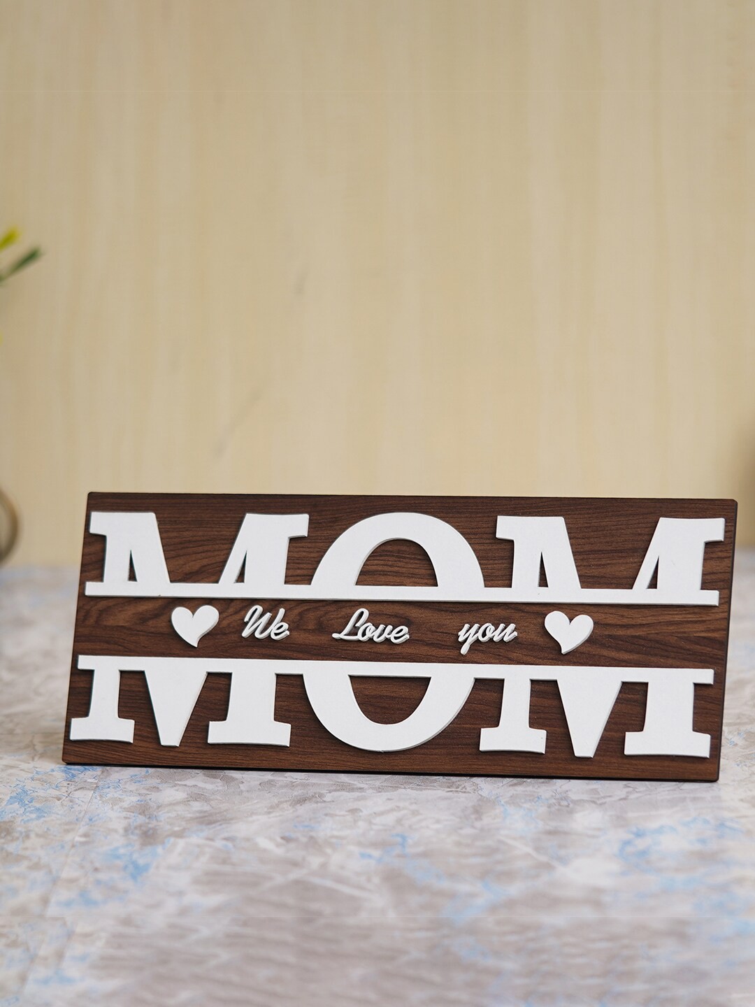 

eCraftIndia Brown Wooden Decorative Showpiece Gift