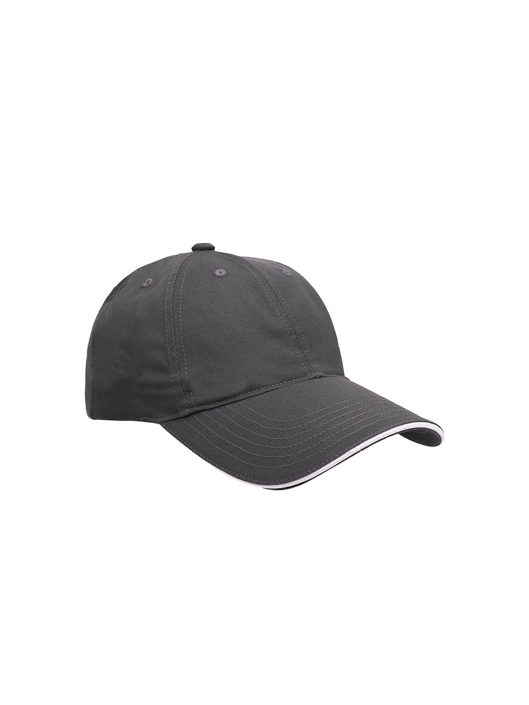 

NIVIA Men Embroidered Cotton Baseball Cap, Grey