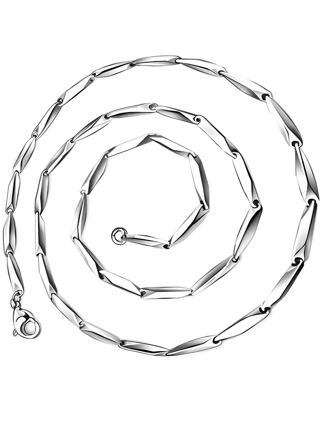 

KARISHMA KREATIONS Unisex Silver-Plated Chain