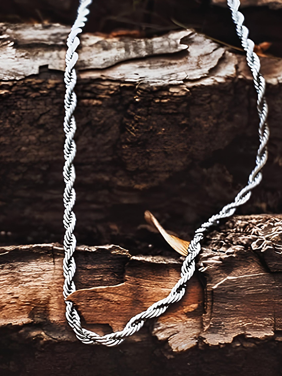 

KARISHMA KREATIONS Unisex Silver-Plated Chain