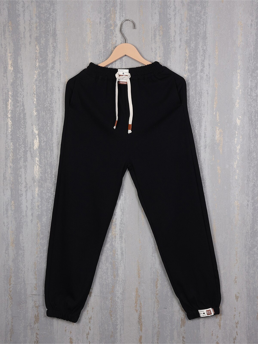 

Steele Boys Mid-Rise Joggers, Black