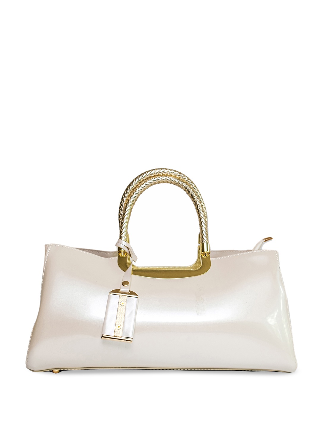 

CHOKORE Structured Handheld Bag, White