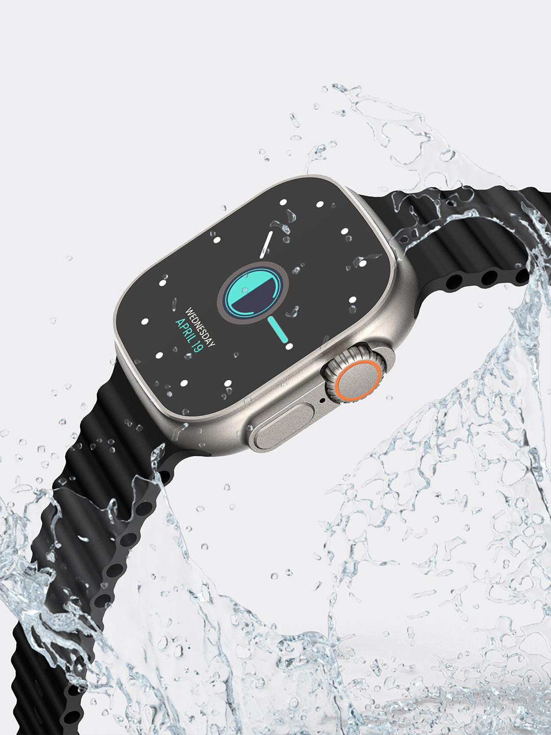 

Cellecor Textured A8 Turbo Bluetooth Calling Smart Watch, Black