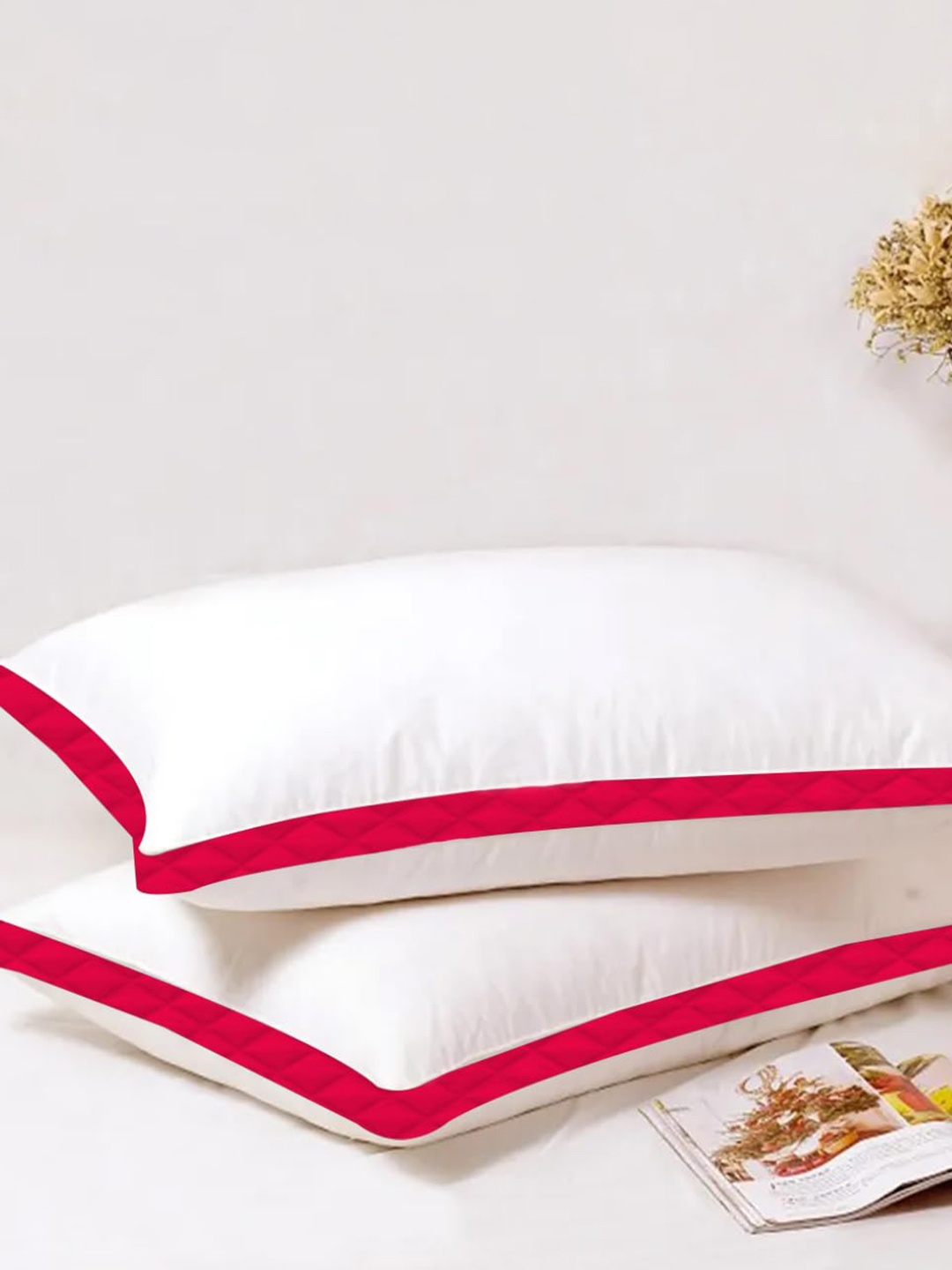 

Adbeni White 2 Pieces Breathable Sleeping Pillows