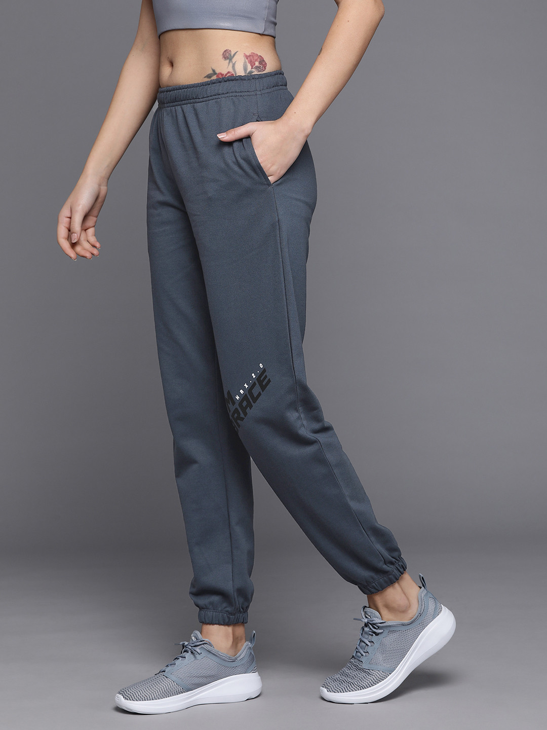 

HRX by Hrithik Roshan Women Lifestyle Joggers, Green