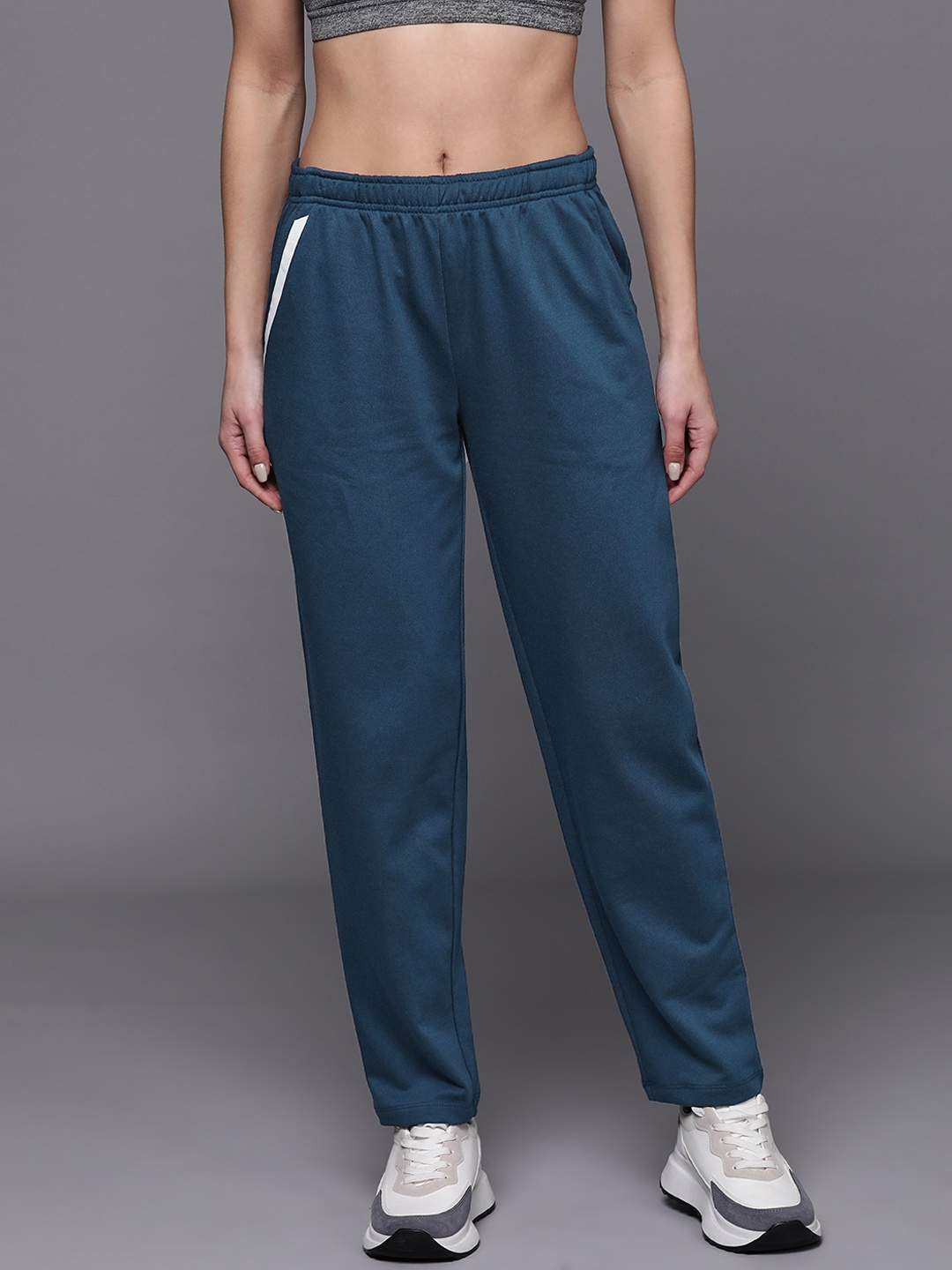 

HRX by Hrithik Roshan Women Solid Track Pants, Teal