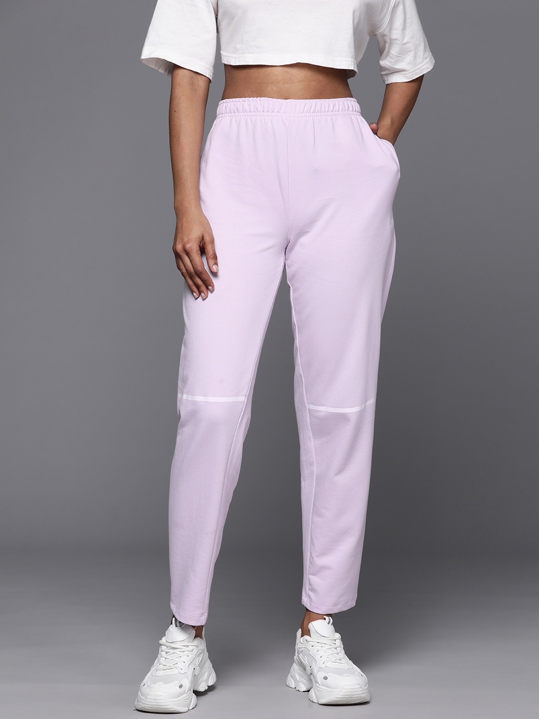 

HRX by Hrithik Roshan Women Lifestyle Track Pants, Lavender