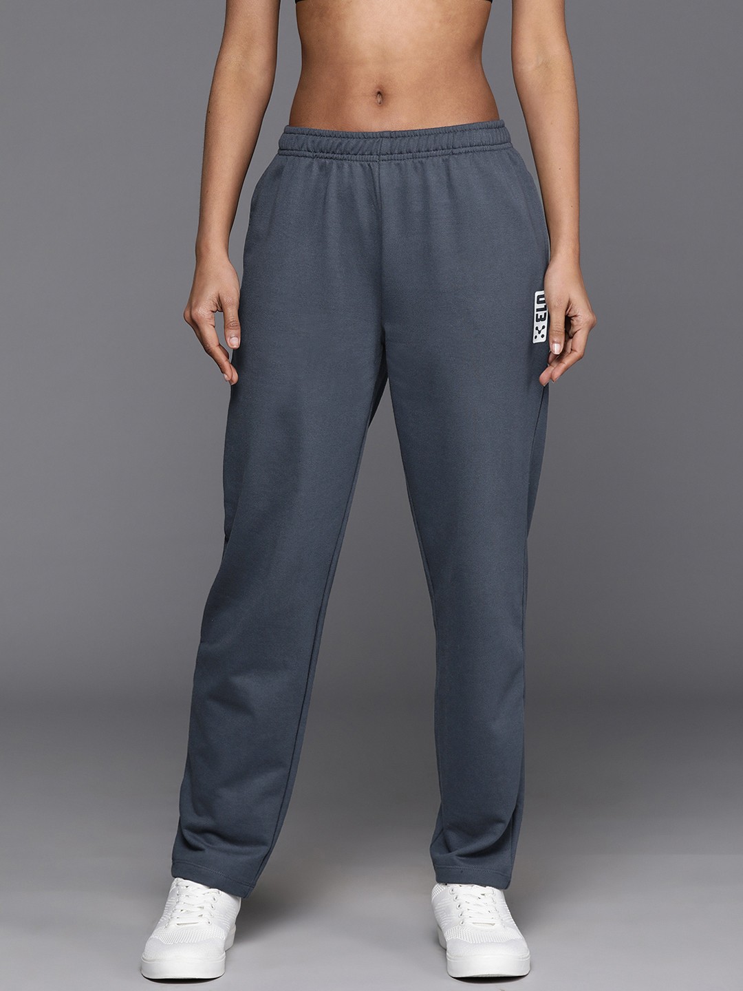 

HRX by Hrithik Roshan Women Regular Fit Track Pants, Grey