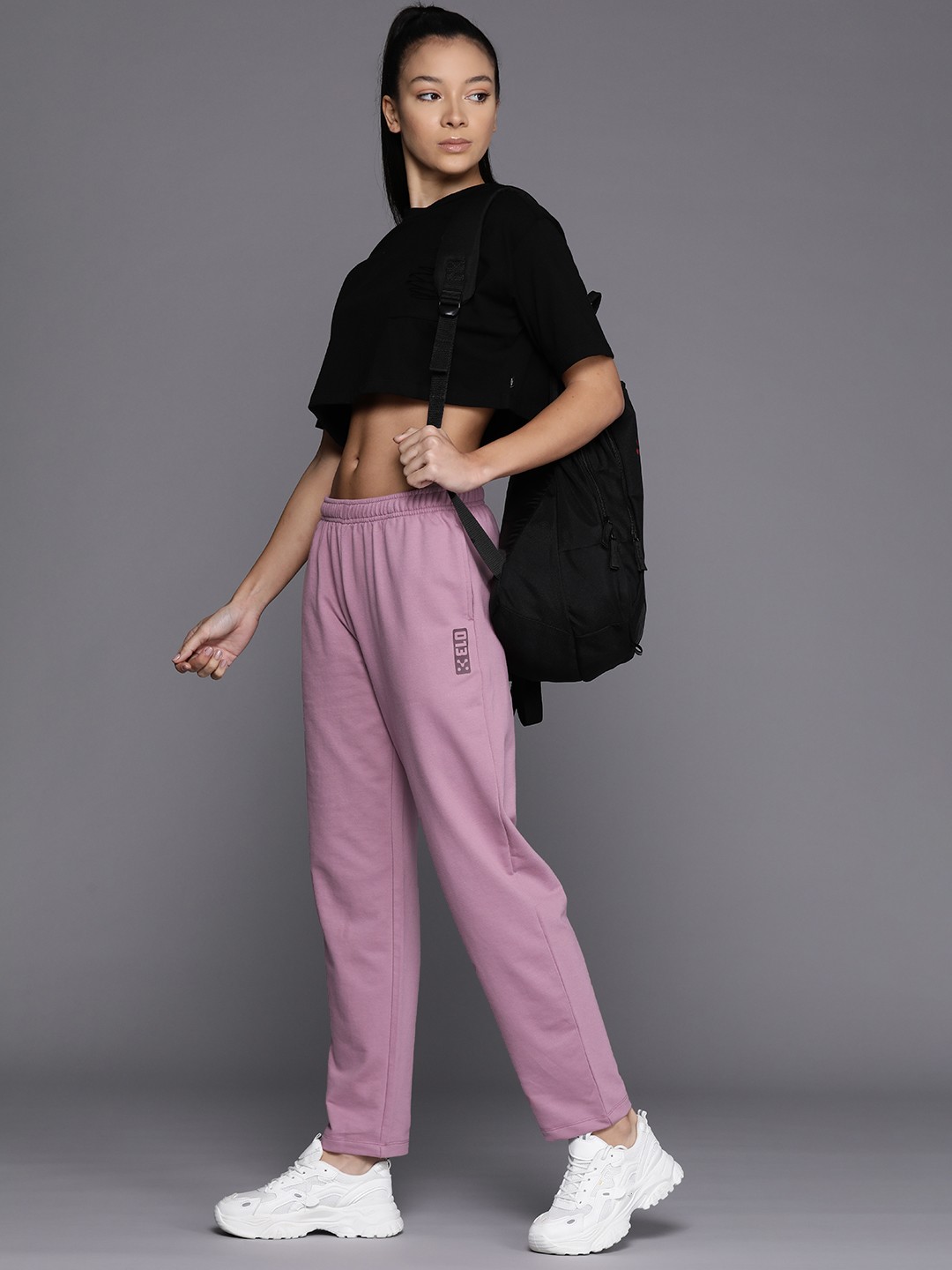 

HRX by Hrithik Roshan Women Lifestyle Track Pants, Mauve