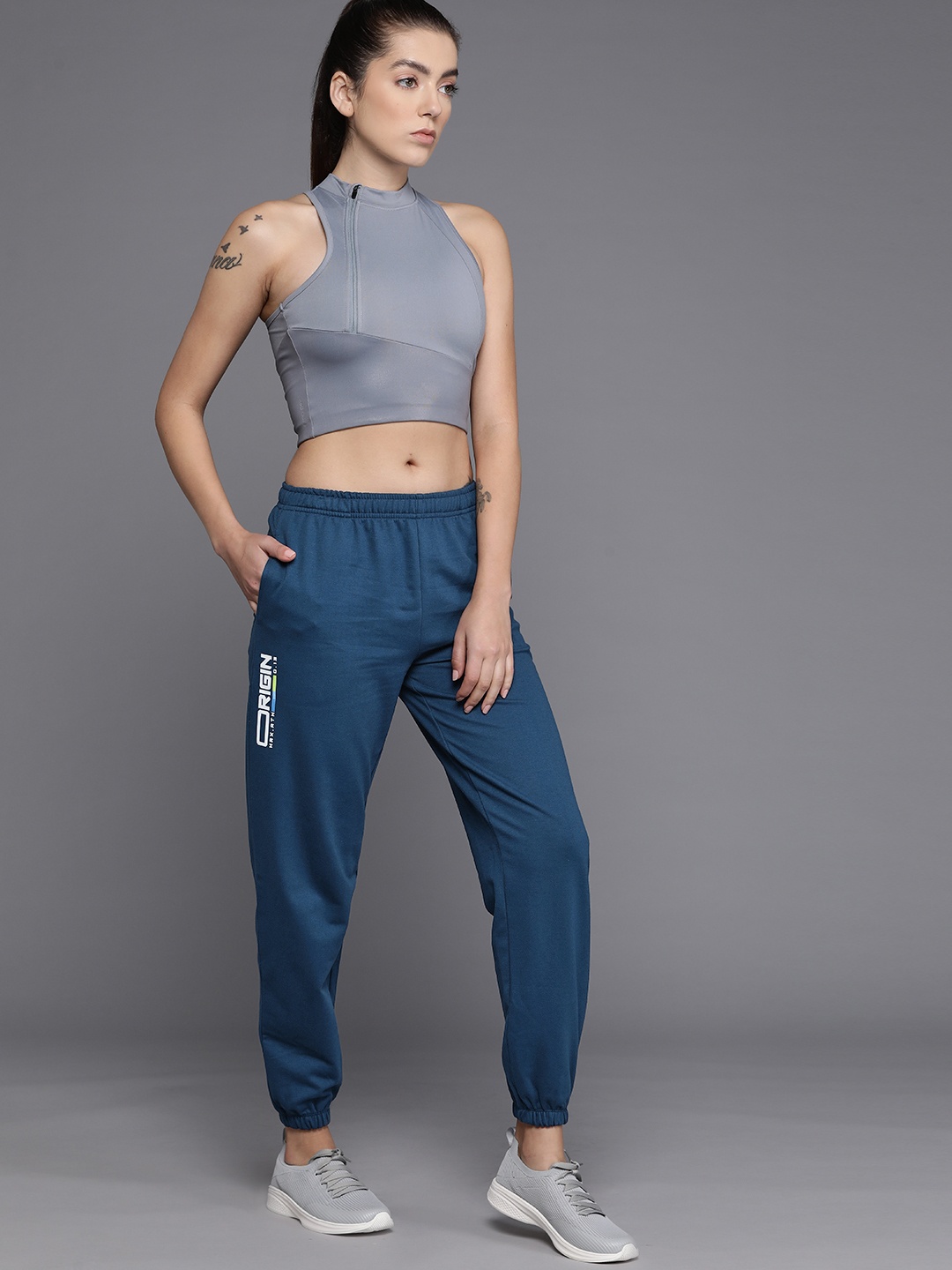 

HRX by Hrithik Roshan Women Lifestyle Joggers, Teal