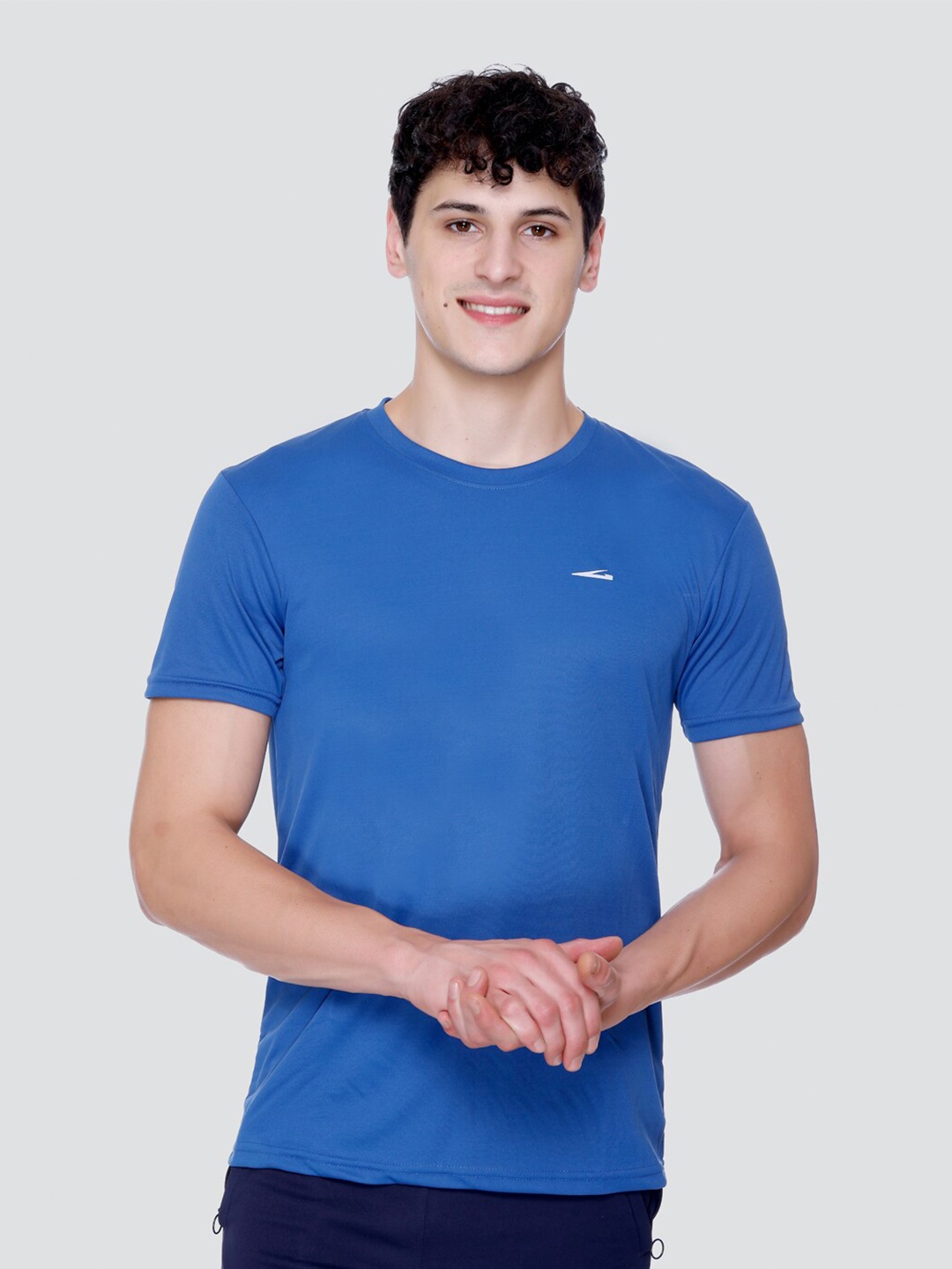 

GDX Sports Round Neck Dri-FIT T-shirt, Turquoise blue