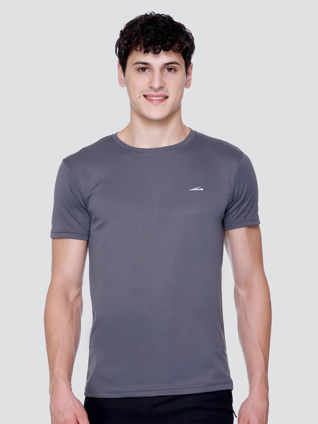 

GDX Sports Round Neck Dri-FIT T-shirt, Grey