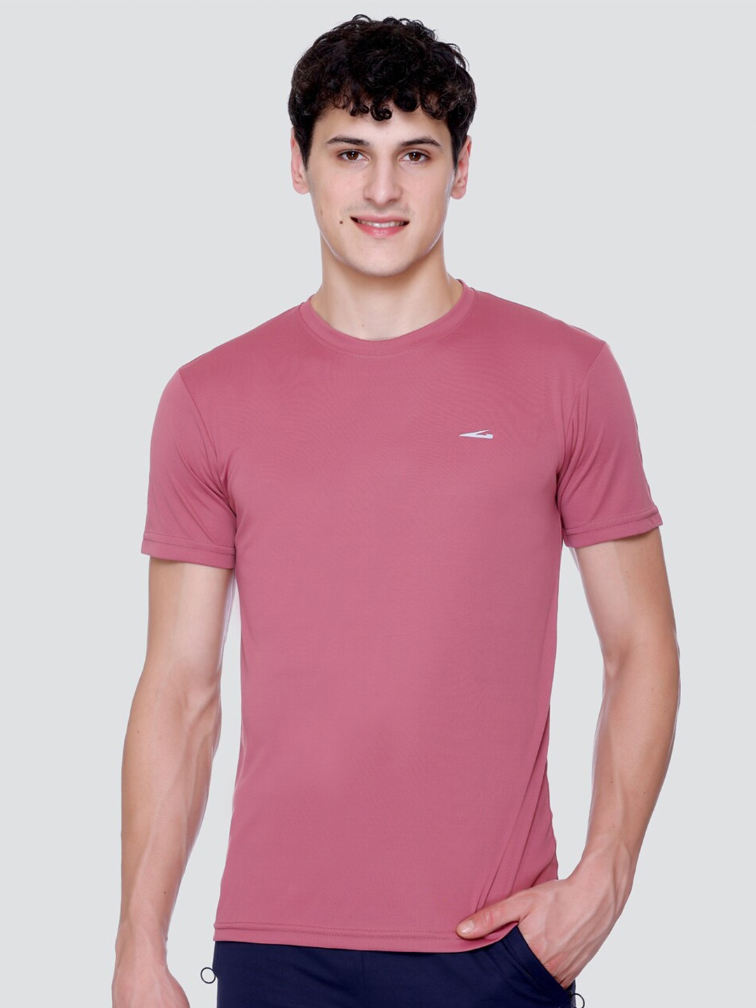 

GDX Sports Round Neck Dri-FIT Sports T-shirt, Peach