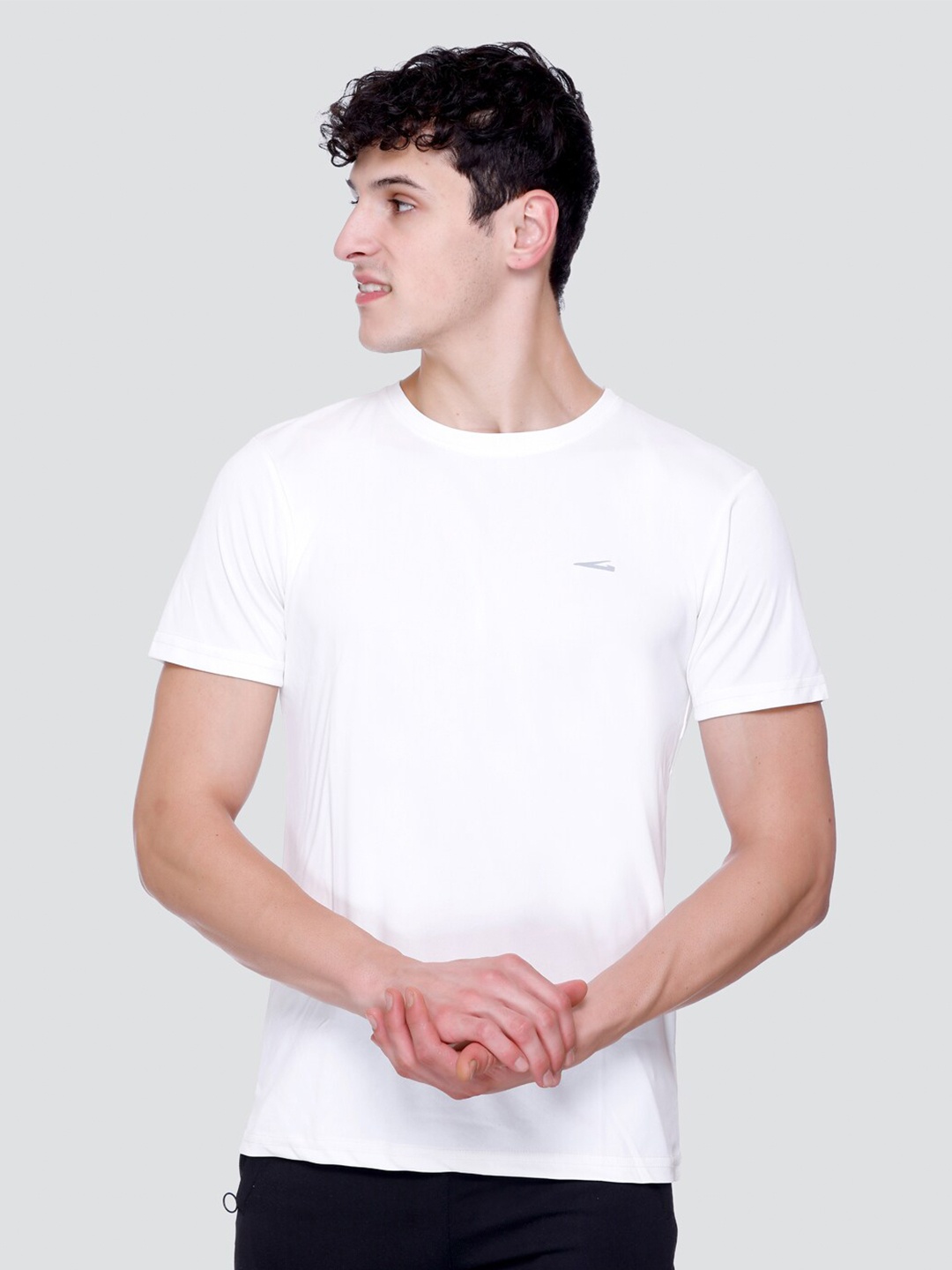 

GDX Sports Round Neck Dri-FIT T-shirt, Off white