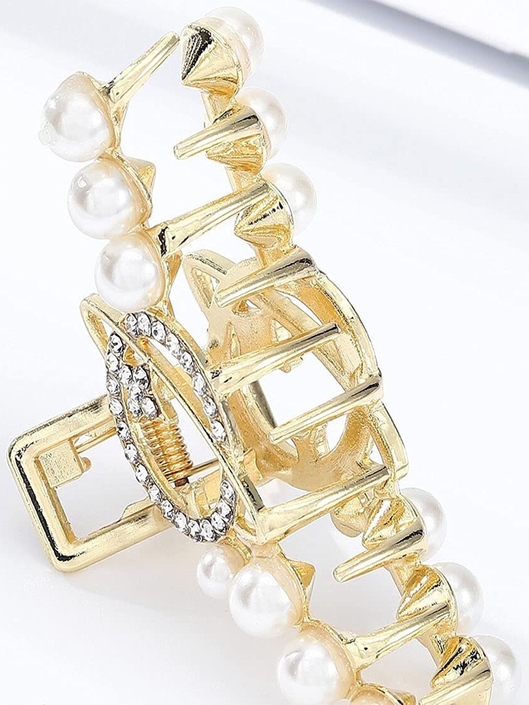

Krelin Embellished Claw Clip, Gold