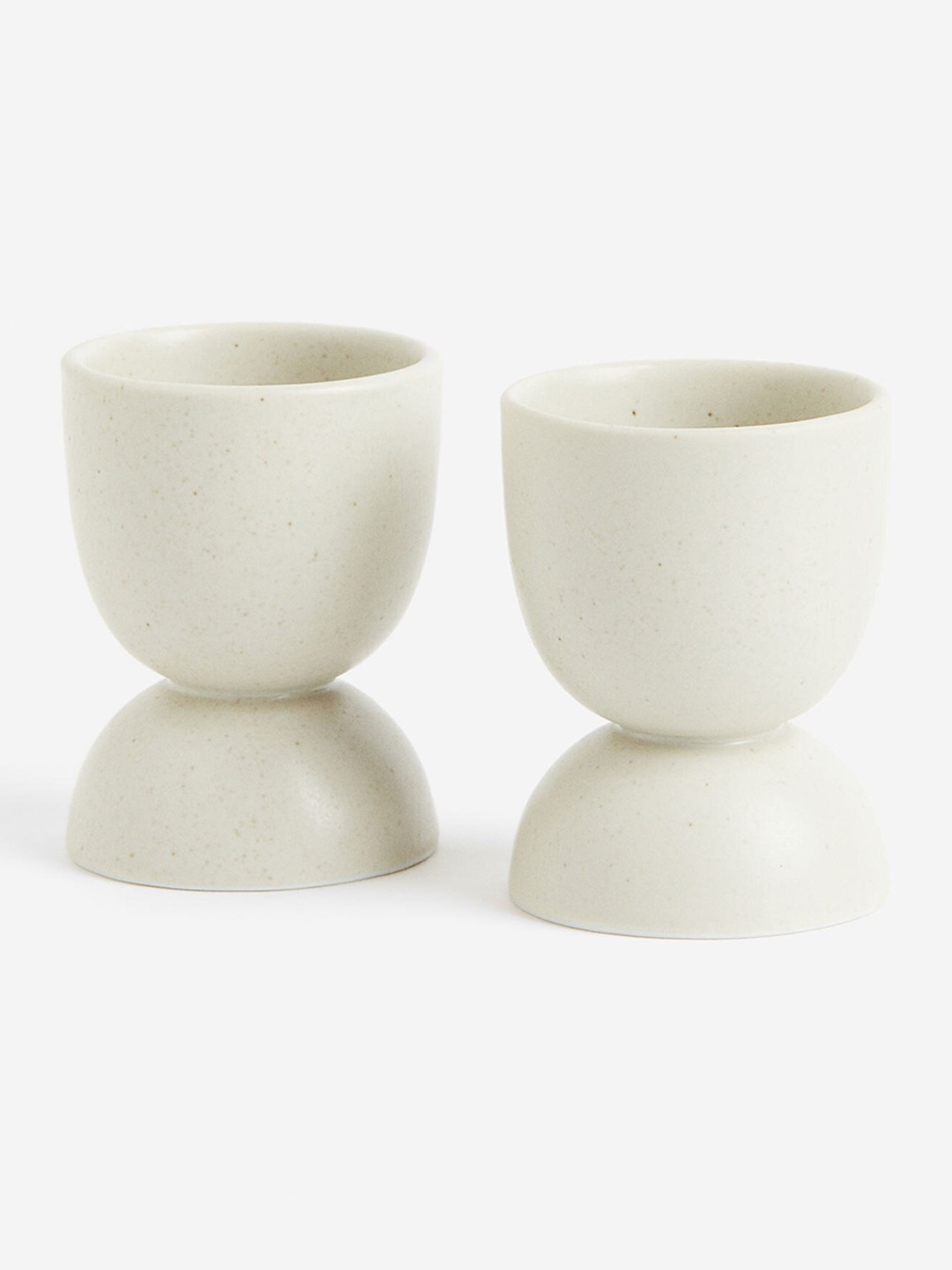

H&M Beige 2-Pack Porcelain Egg Cups