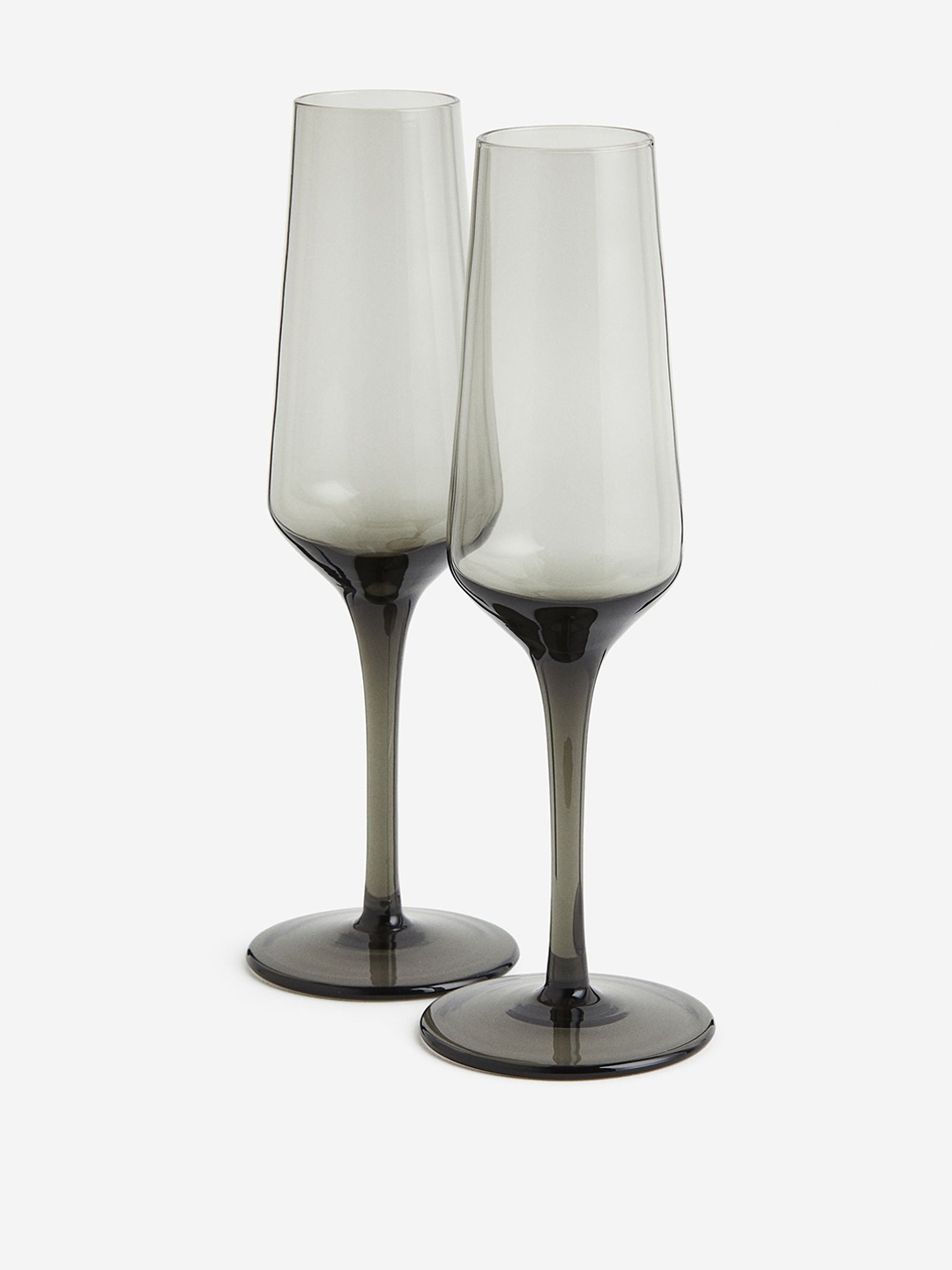 

H&M Grey 2-Pack Champagne Flutes