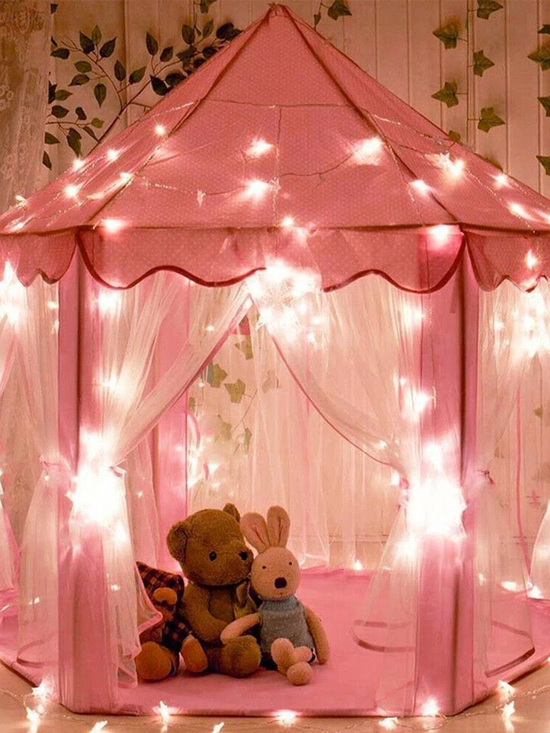 

Glimmer Lightings Pink LED String Lights - 12 mtrs