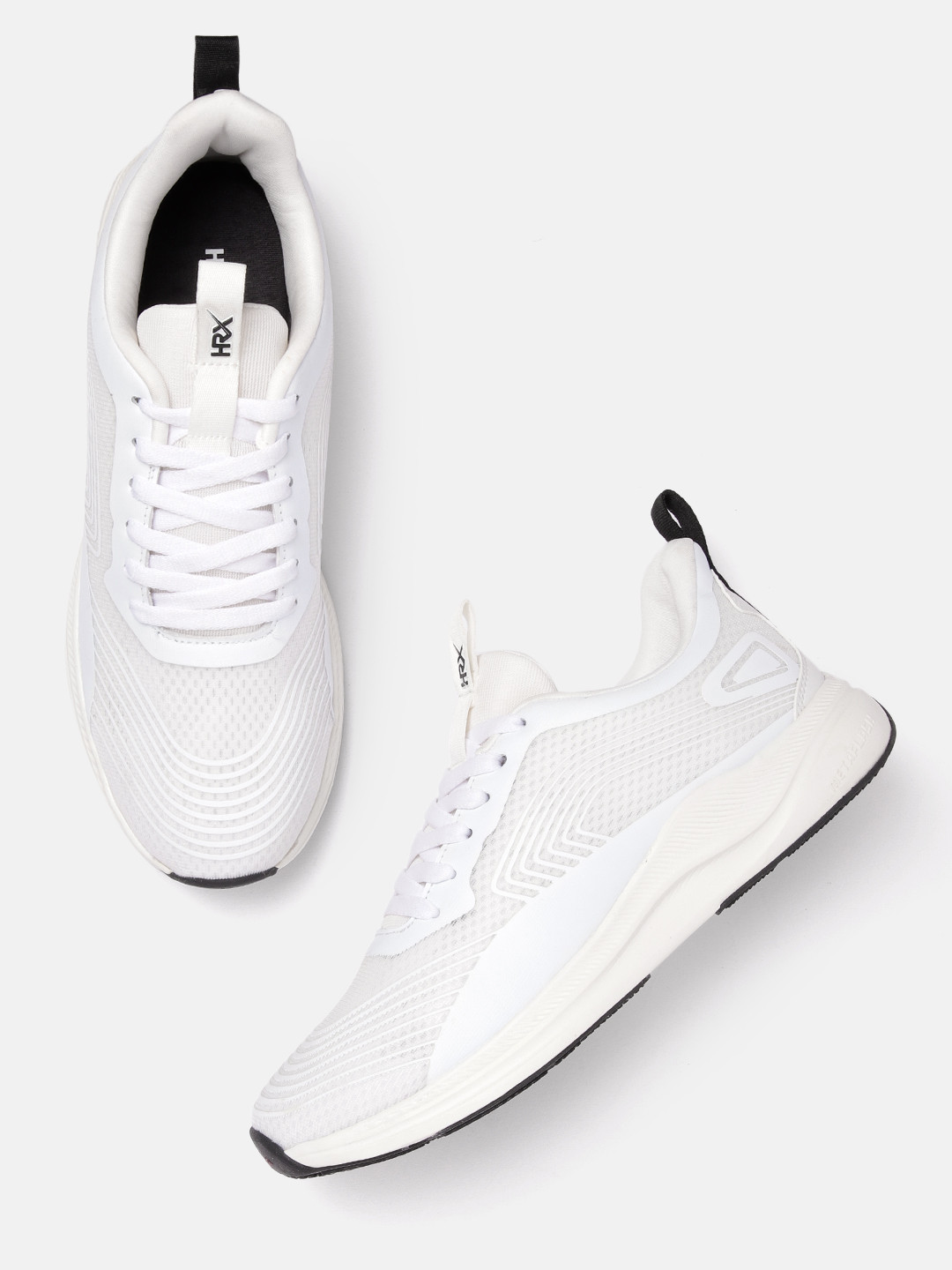 

HRX by Hrithik Roshan Men Woven Design Dynamic Running Shoes, White