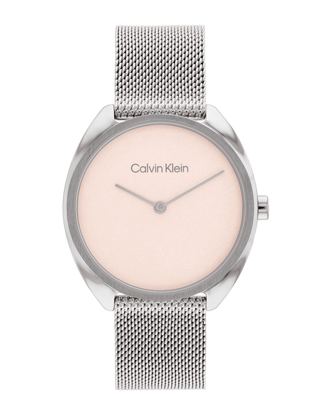 

Calvin Klein Women Dial & Stainless Steel Bracelet Style Straps Analogue Watch 25200269, Pink