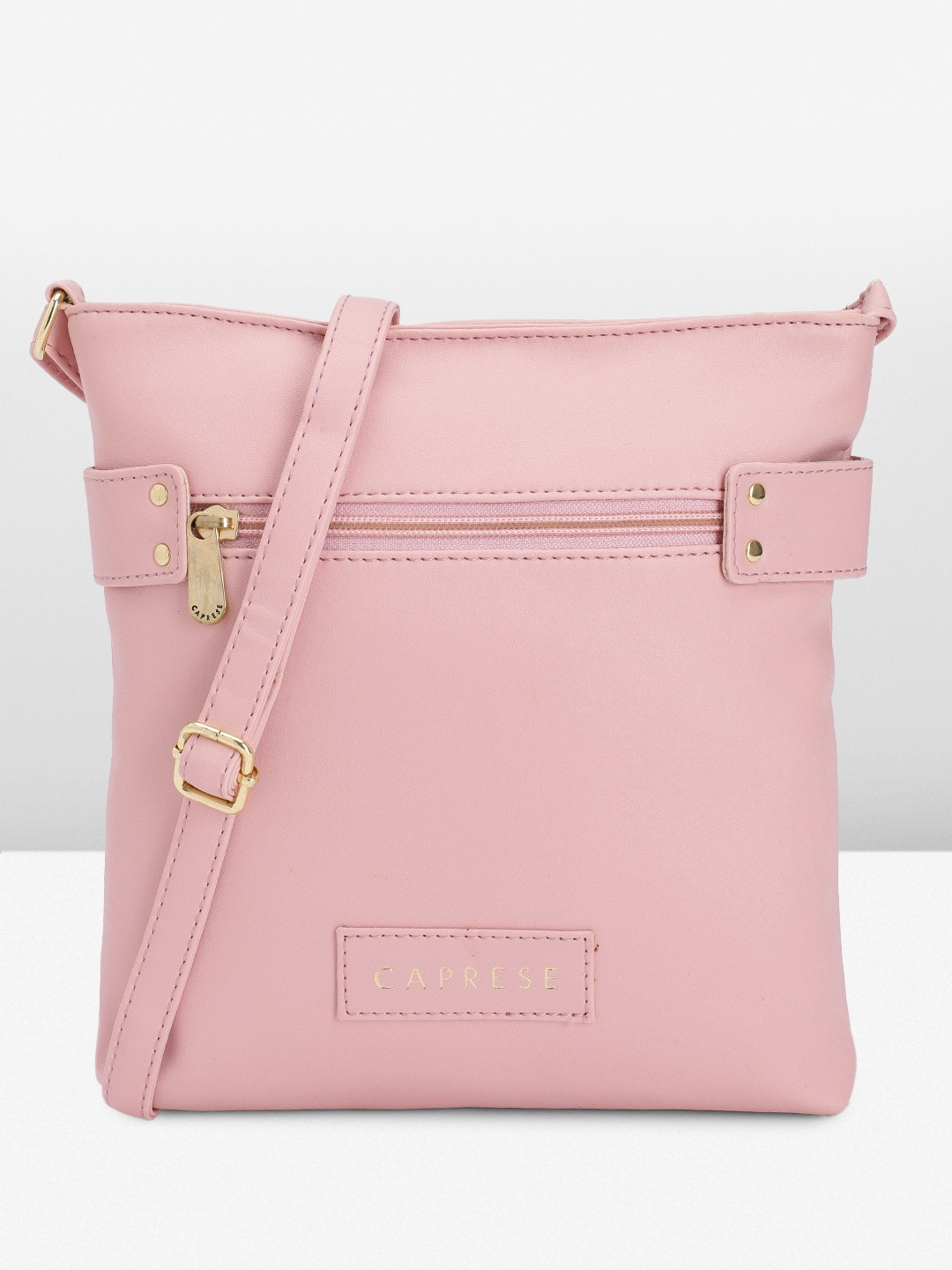 

Caprese Structured Crossbody Sling Bag, Pink