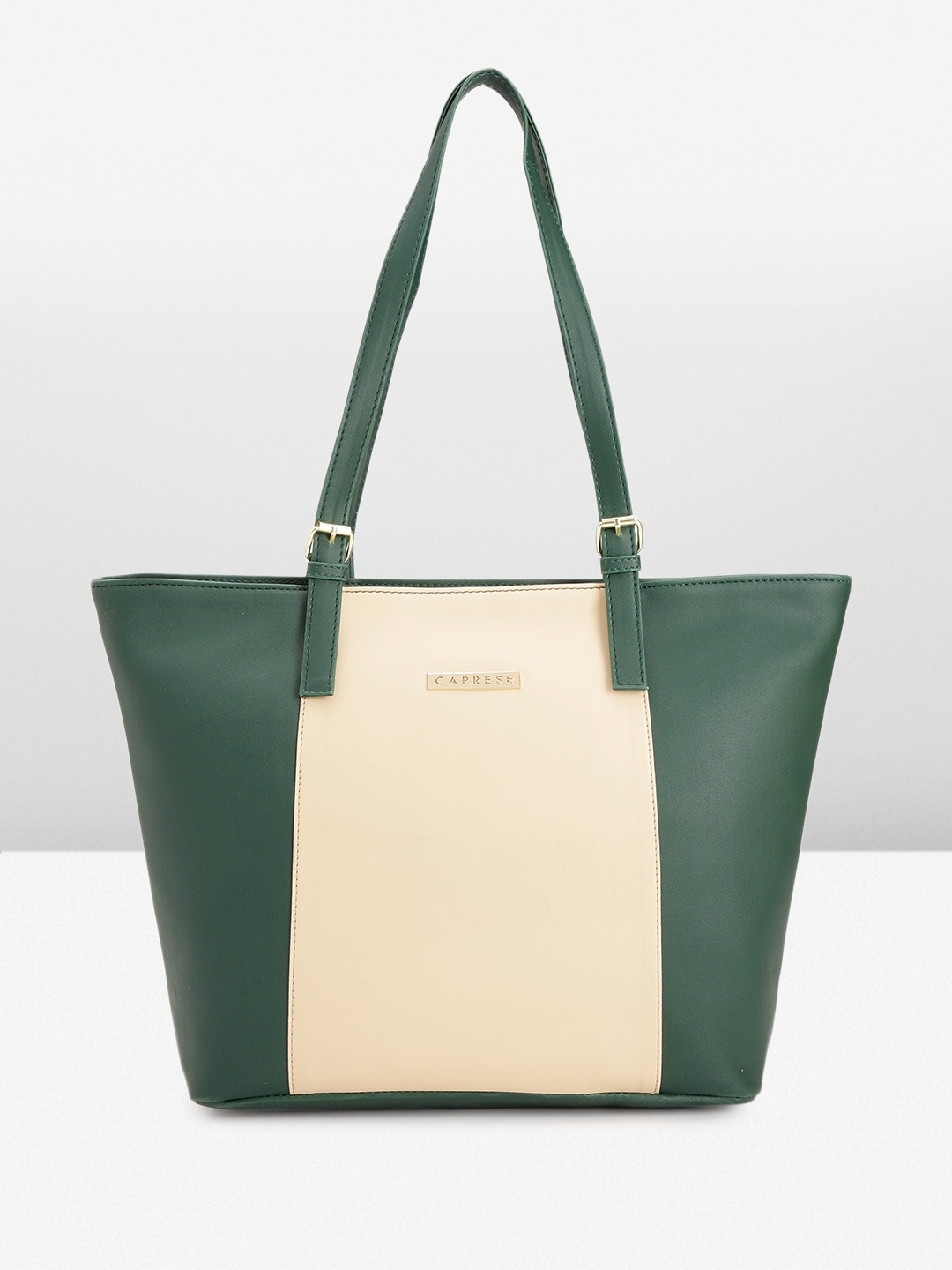 

Caprese Colourblocked Shoulder Bag, Green