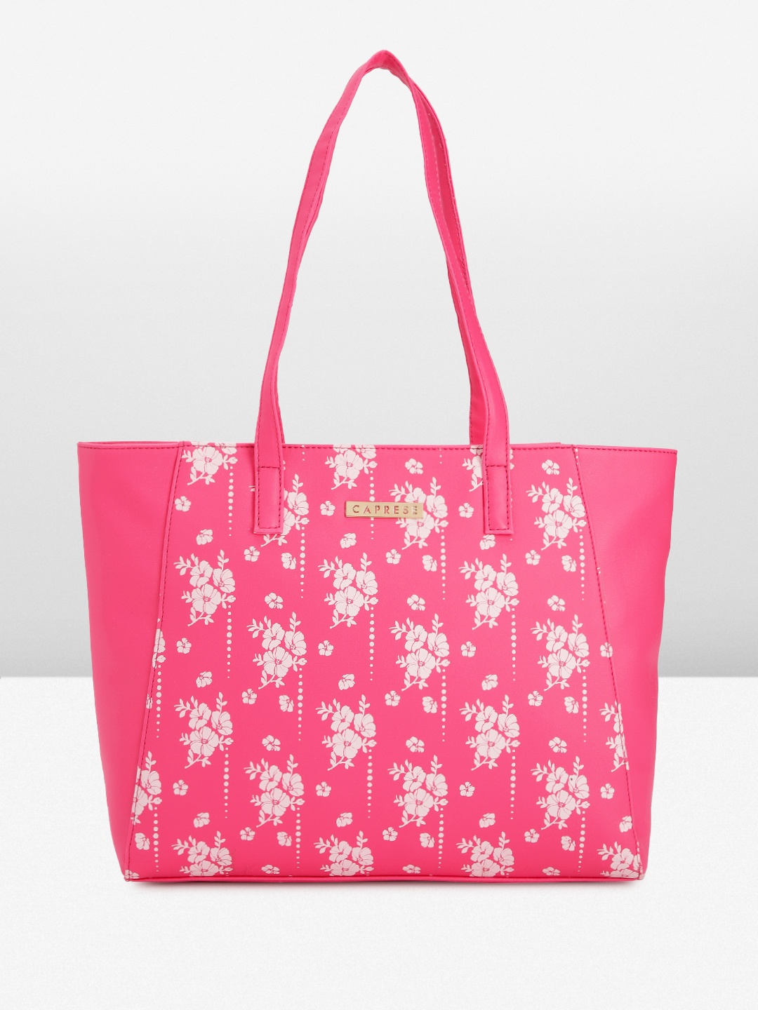 

Caprese Hilton Floral Printed Shoulder Bag, Pink