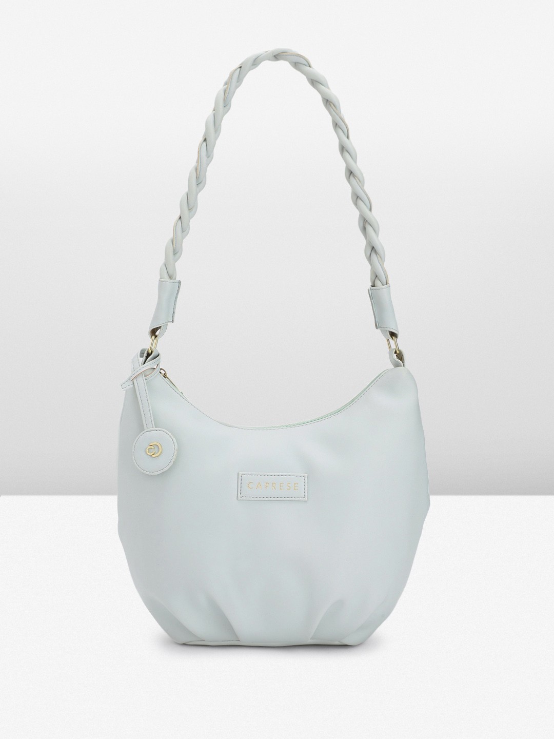 

Caprese Blue Structured Hobo Bag