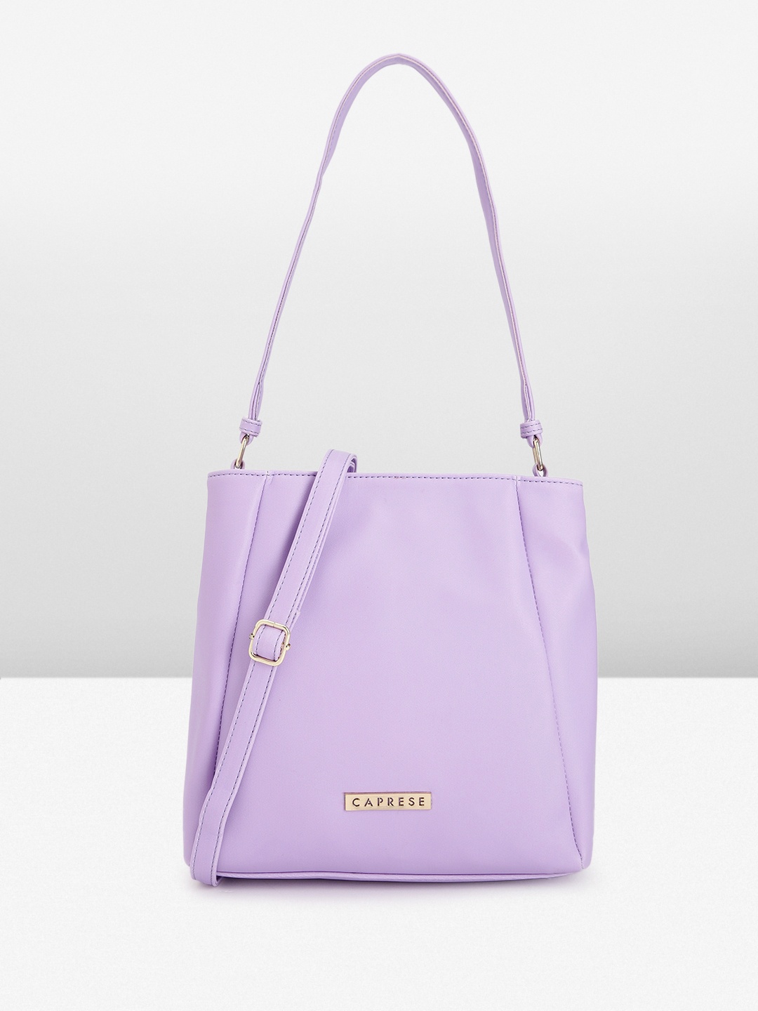 

Caprese Structured Shoulder Bag, Purple