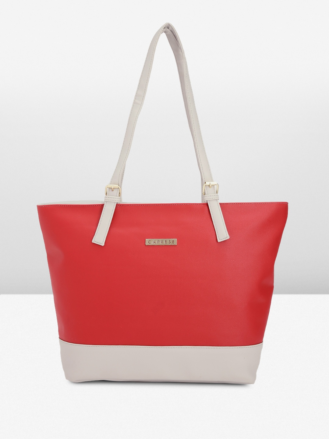 

Caprese BRICKLY Colourblocked Shoulder Bag, Red