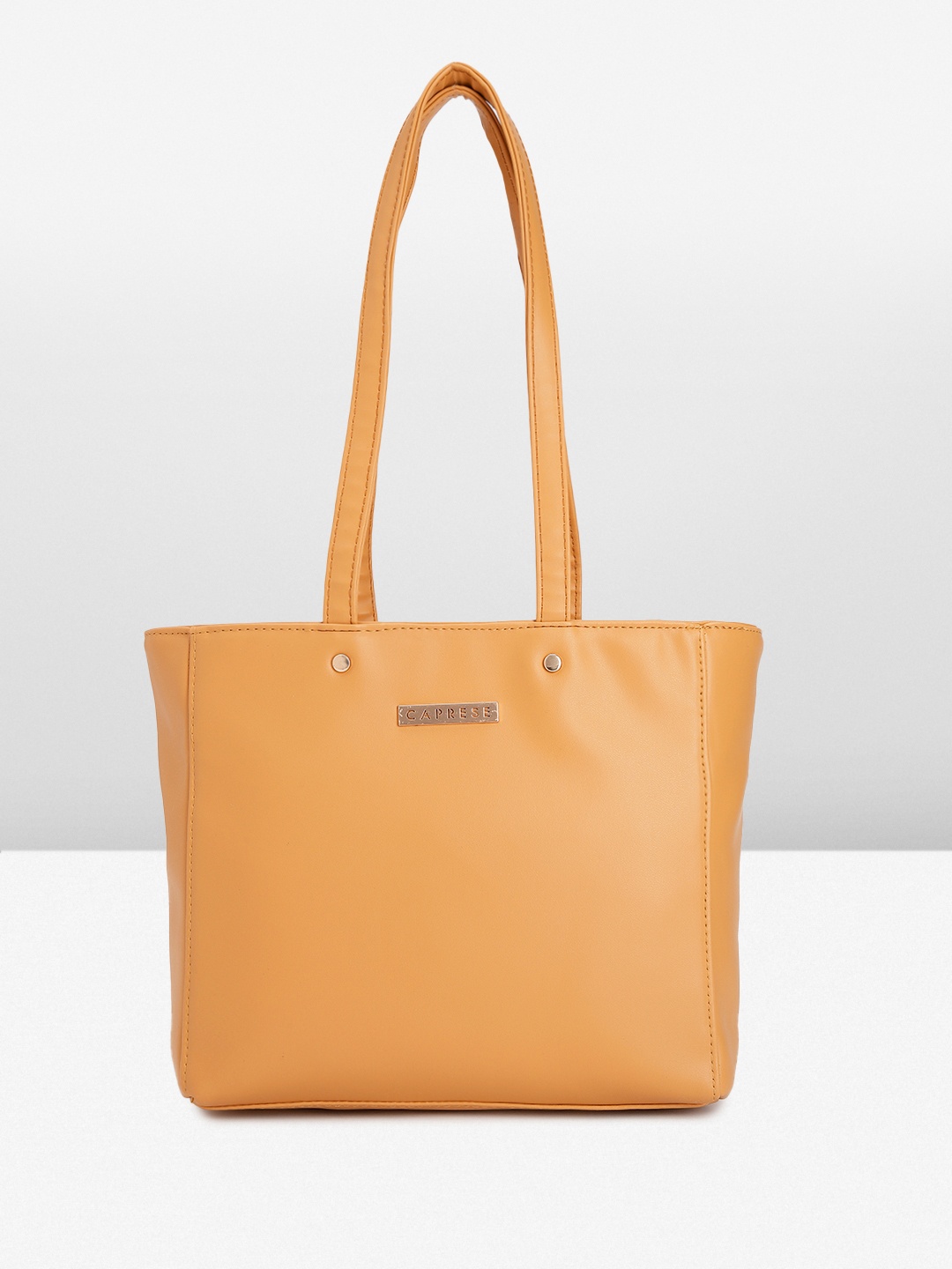 

Caprese Structured Shoulder Bag, Orange