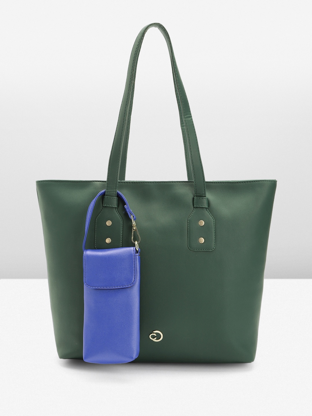 

Caprese Structured Shoulder Bag, Green