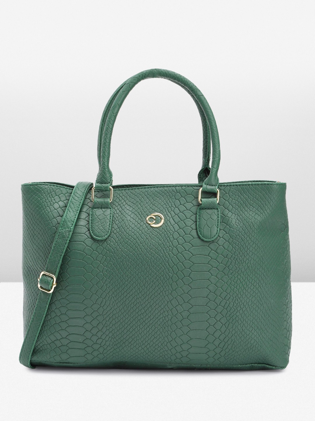 

Caprese VILANO Animal Textured Handheld Bag, Green