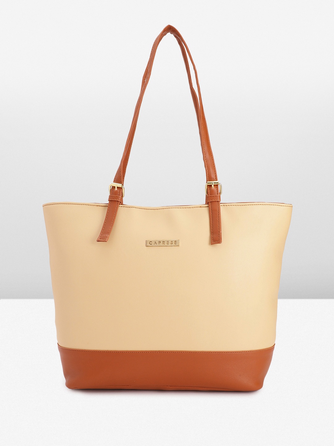 

Caprese Minimal Colourblocked Shoulder Bag, Brown