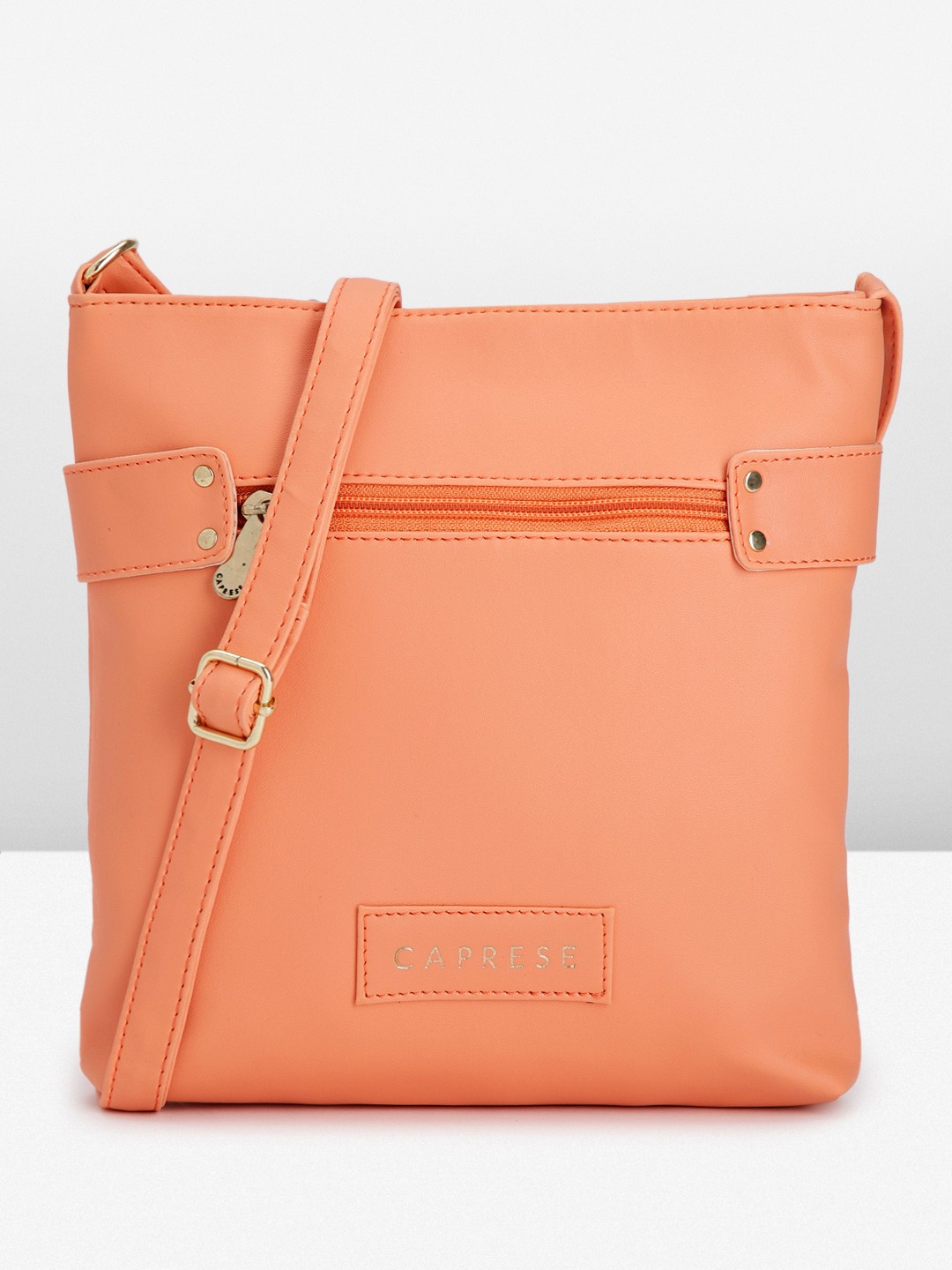 

Caprese Structured Sling Bag, Coral