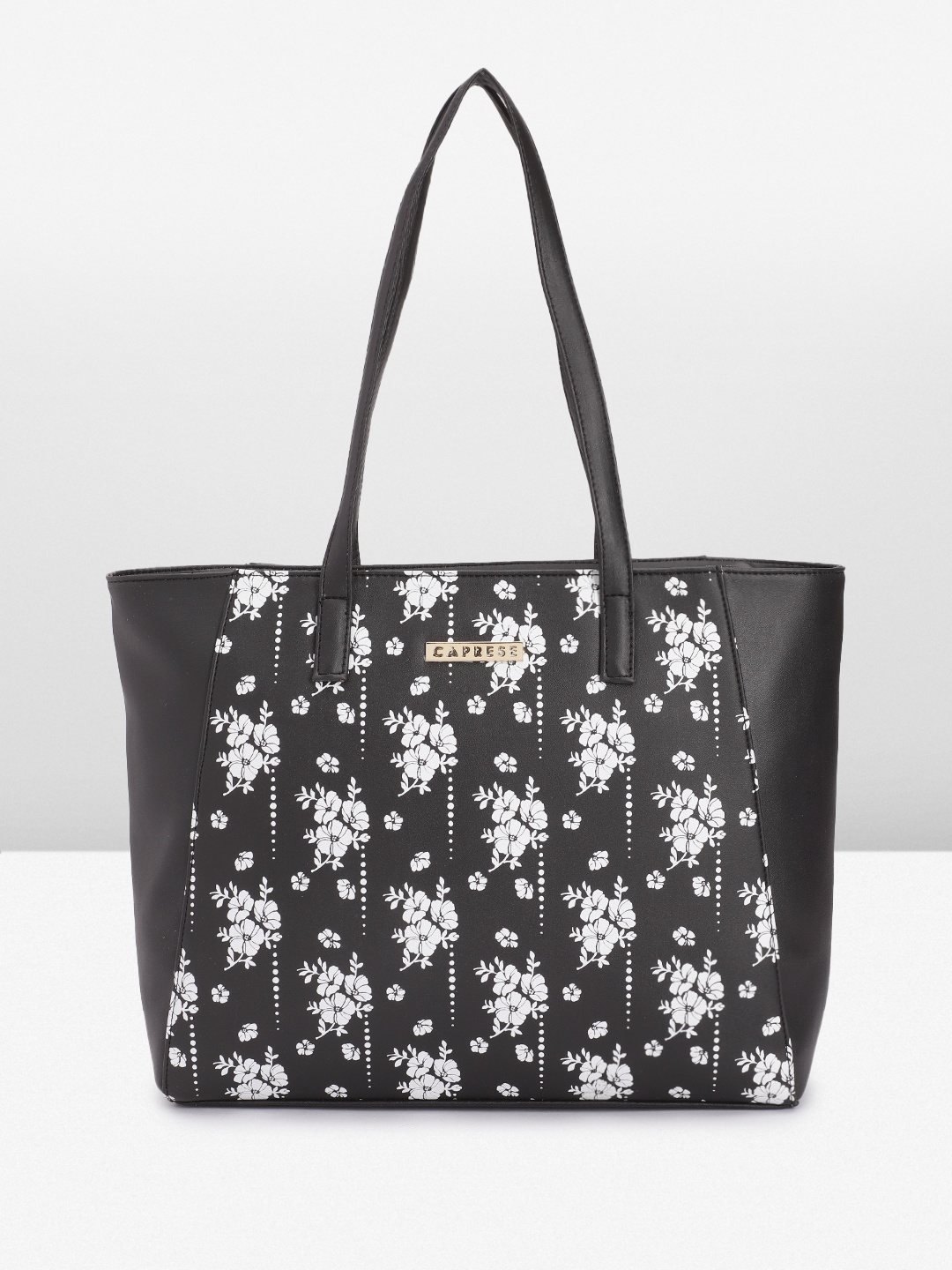 

Caprese Women Printed Shoulder Bag, Black