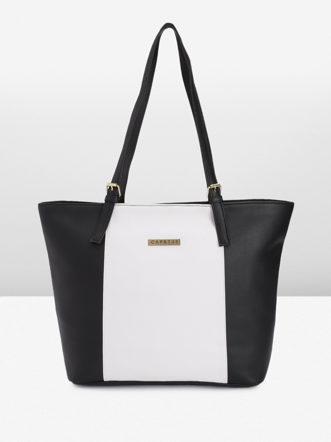 

Caprese Colourblocked Shoulder Bag, Black