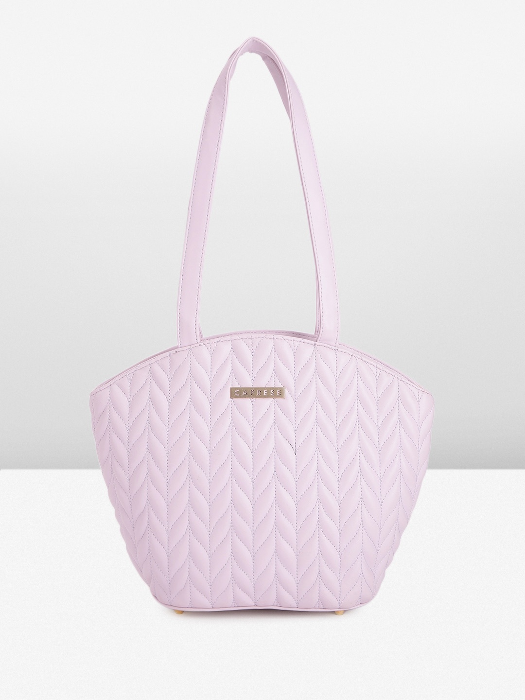 

Caprese Structured Shoulder Bag, Lavender