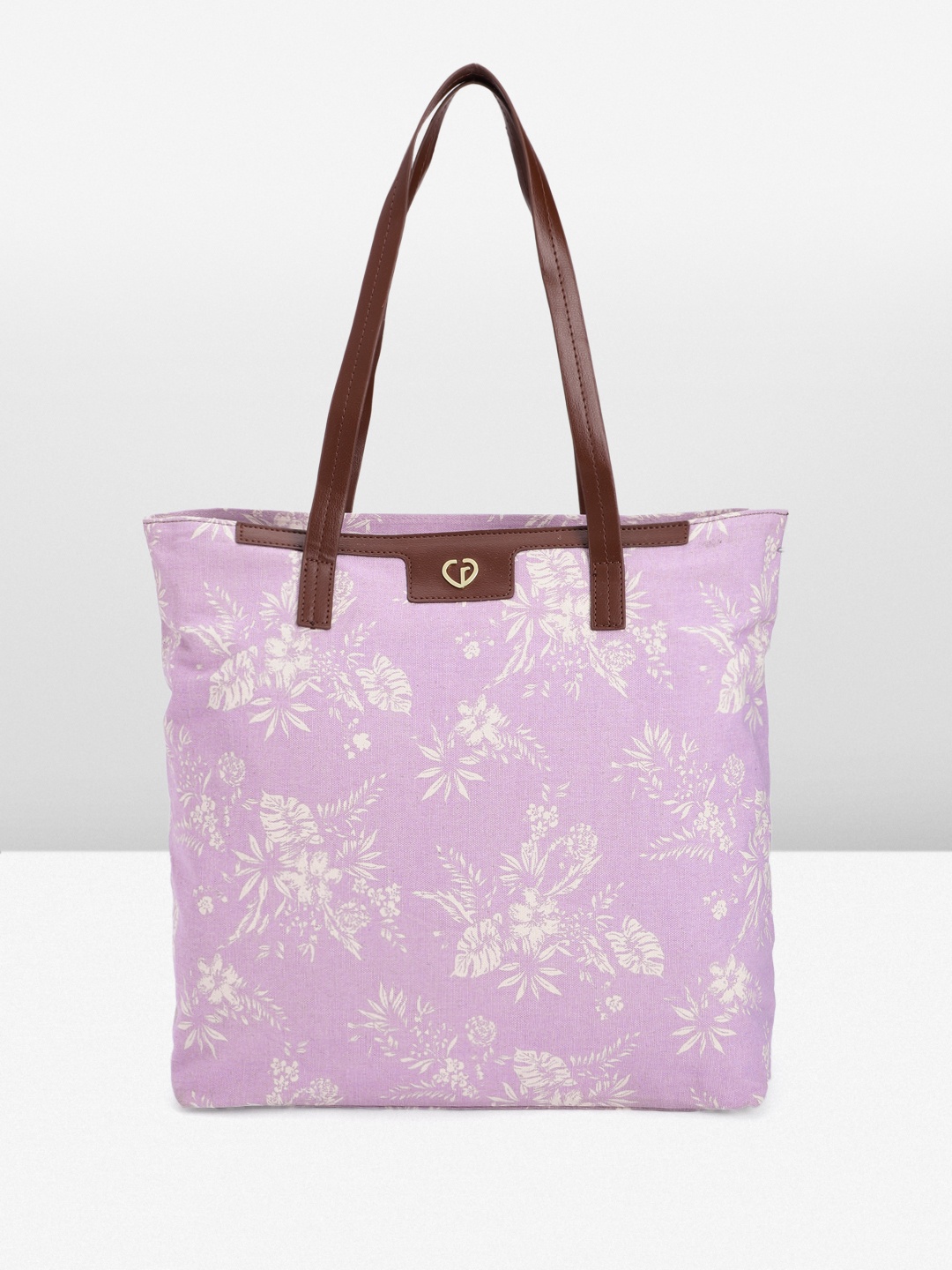 

Caprese Printed Shoulder Bag, Lavender