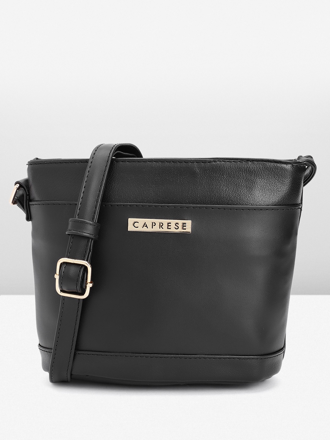 

Caprese Structured Sling Bag, Black