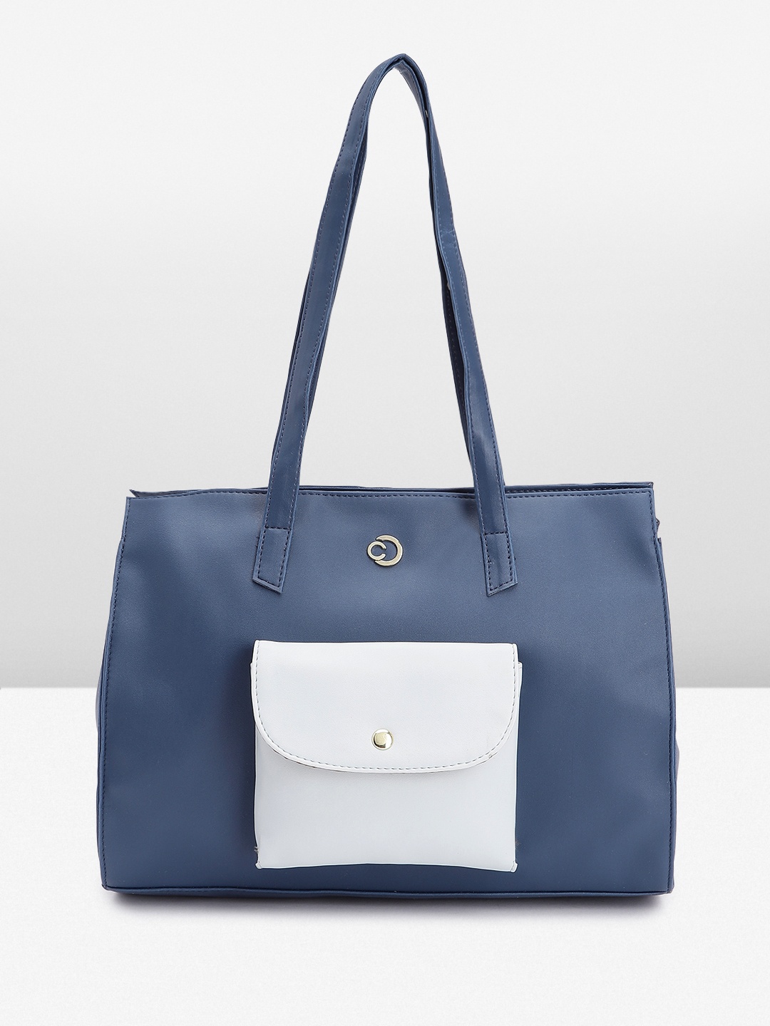 

Caprese Colourblocked Shoulder Bag, Blue