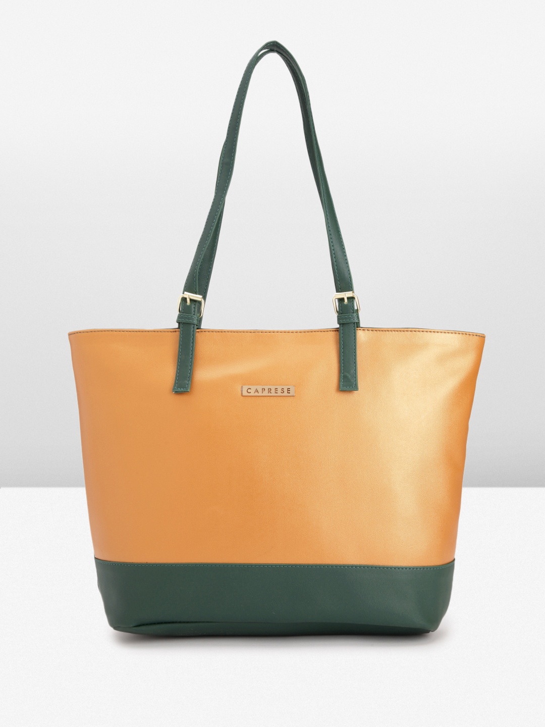 

Caprese Colourblocked Shoulder Bag, Green