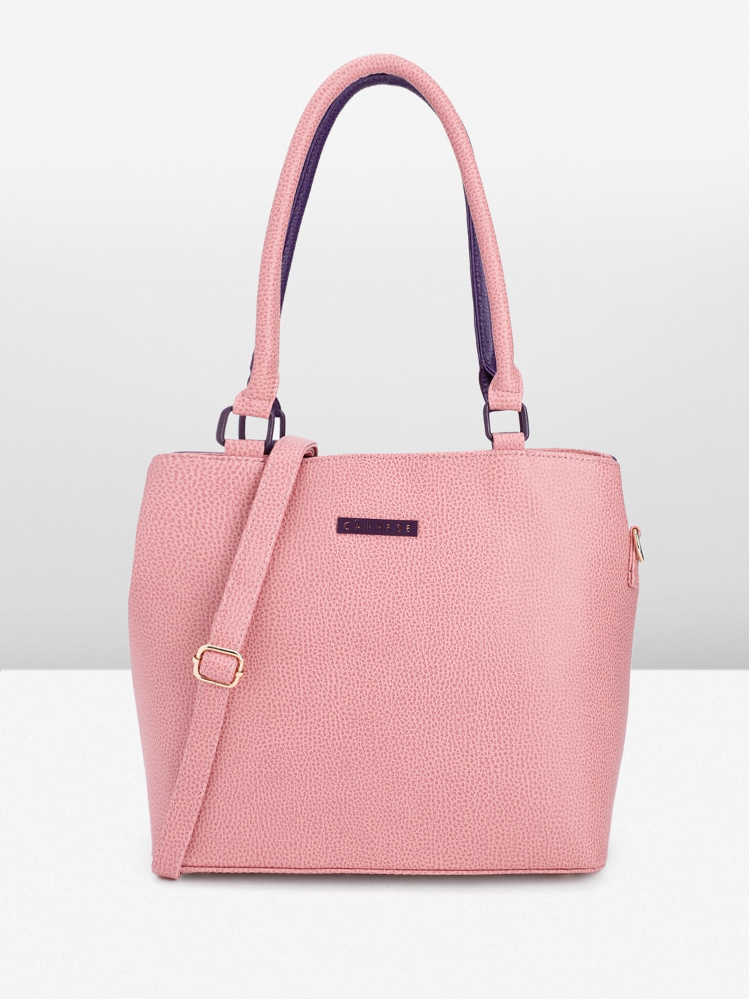 

Caprese Structured Shoulder Bag, Pink